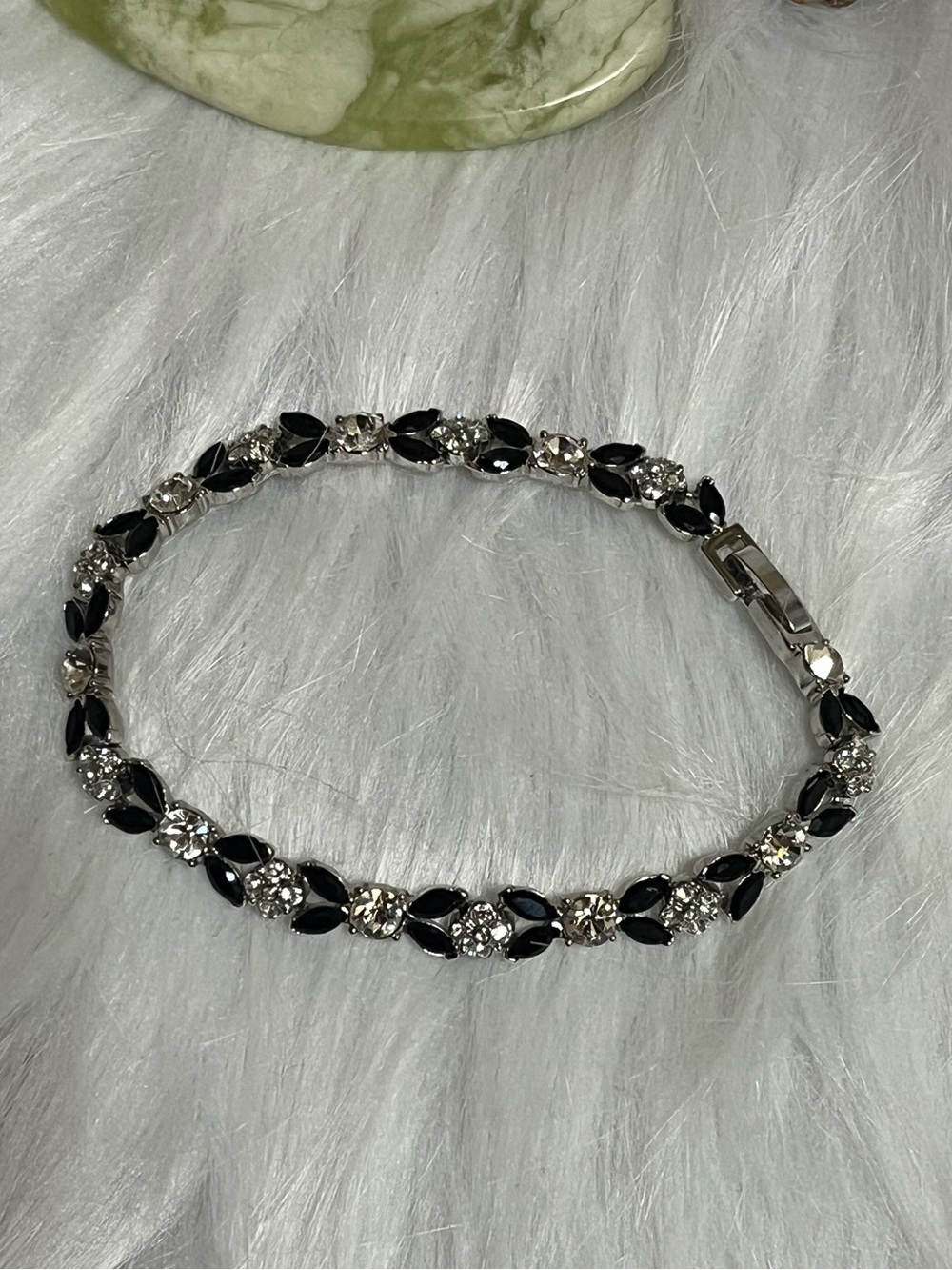 Vintage Monet Rhinestone Bracelet